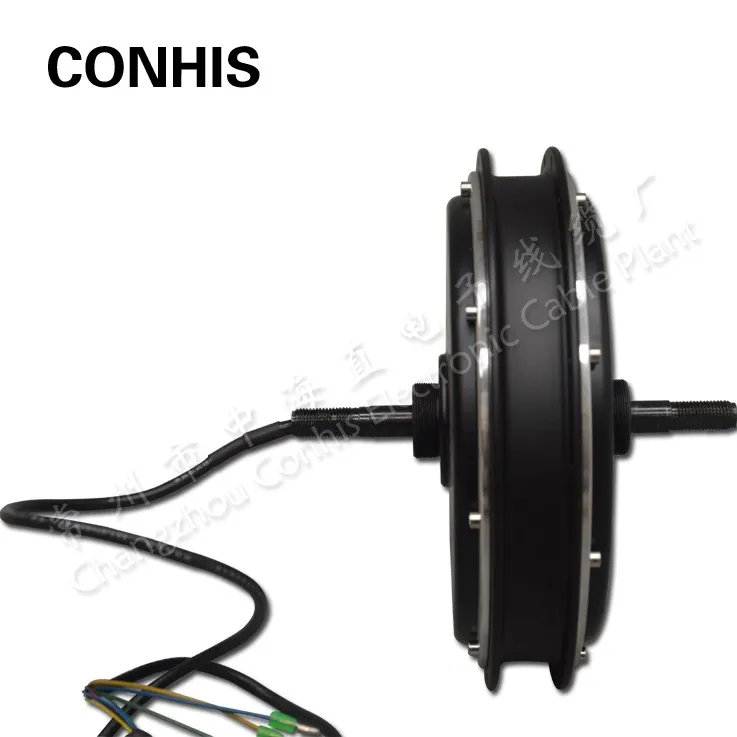 
High Quality Wholesale Custom Cheap 48V 1200W rear hub motor brushless kit 