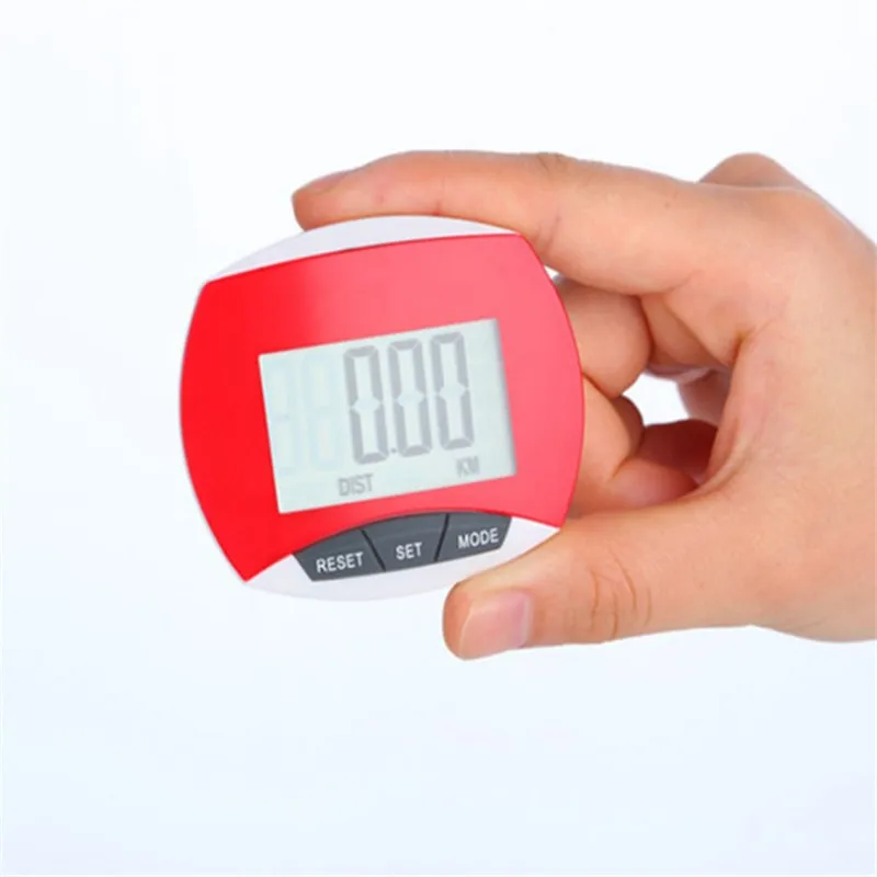 Smart Clip-On Walking 3D Pedometer OEM Wholesale Plastic Key Chains Promotion