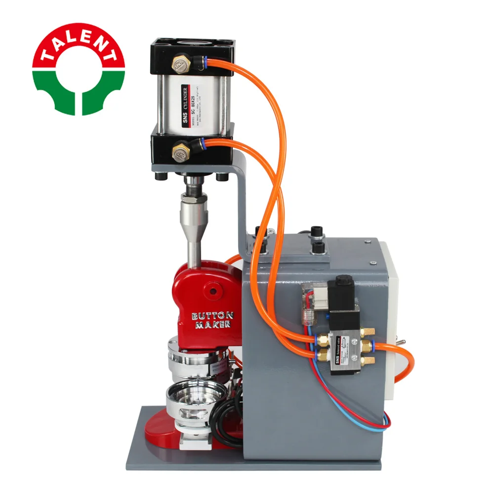 
High Quality China Wholesale Custom Pneumatic Button Badge Machine 