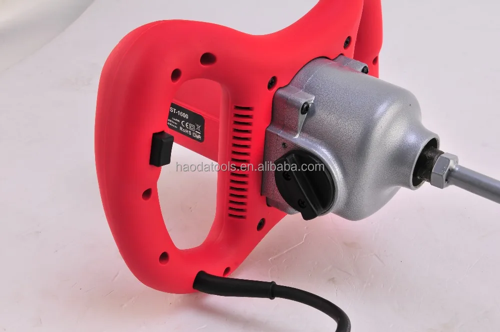 1600W PROFESSIONAL ELECTRIC MIXER / BUILDING TOOL/OVER LOAD PROTACTION/SOFT START/CONSTANT POWER CONTROL