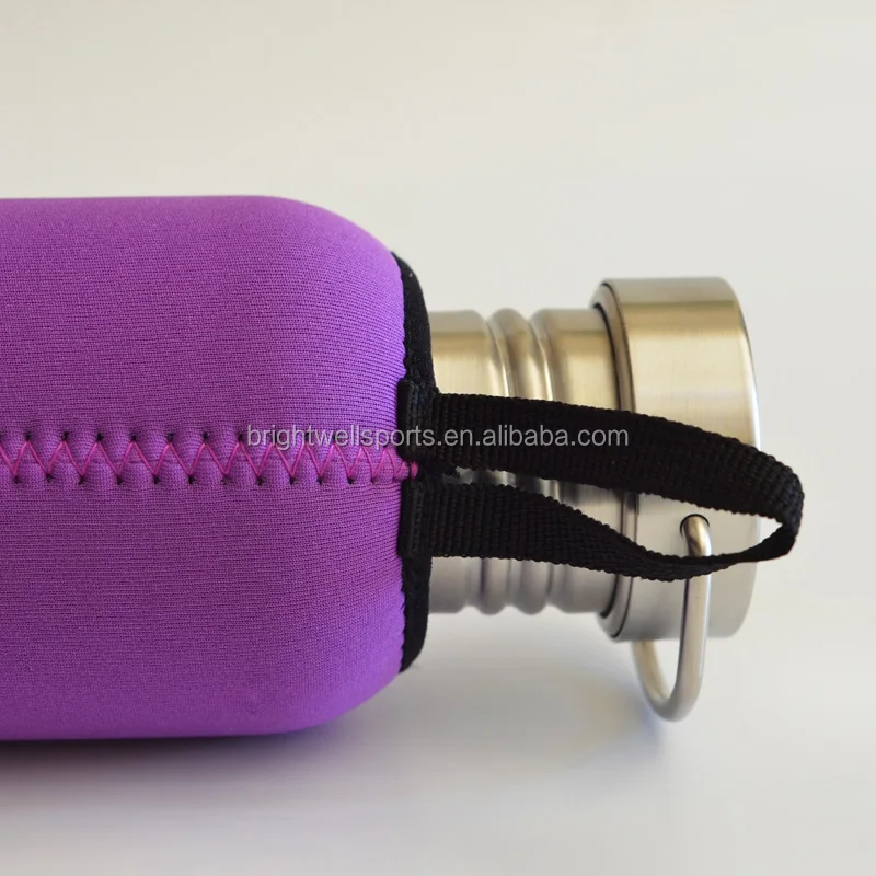 Reusable Neoprene Bottle Sleeve Water Bottle Cover