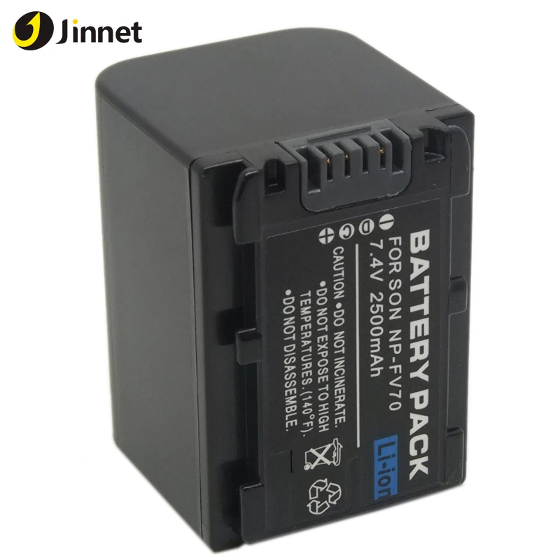 После одного сеанса зарядки литий-ионный аккумулятор для Sony HandyCam DCR-DVD DCR-HC NP-FV70 NP-FV100