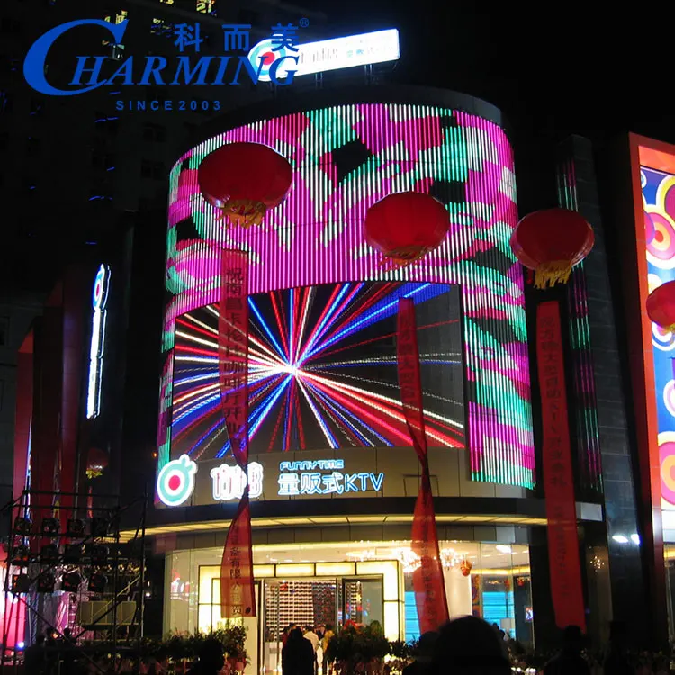 Rgb Светодиодная трубка Светодиодная точка рекламная заводская цена декоративная трубка светодиодная rgb трубка