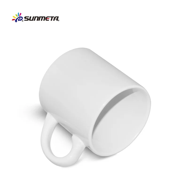 Sunmeta Hot sale sublimation blank wholesale 6oz ceramic white sublimation mug for sublimation