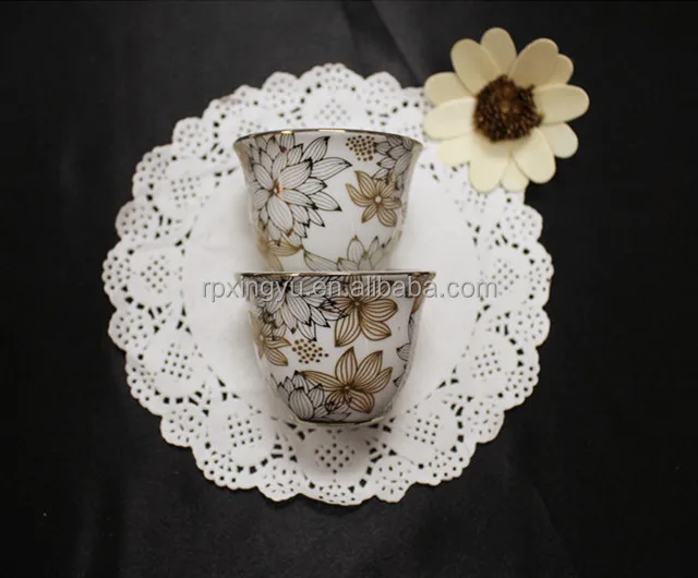 High quality 80cc turkish tea set, ceramic tea set