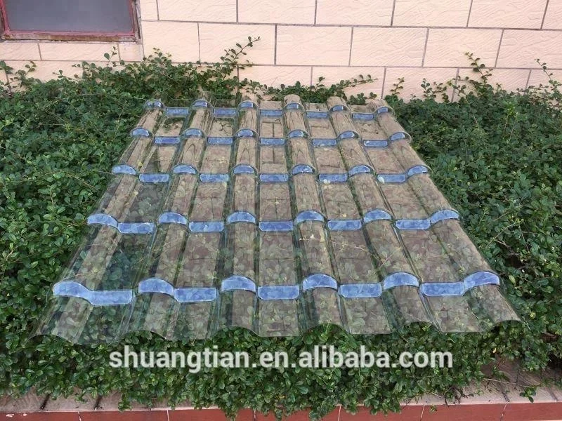 Manufacturer Supplied Clear Plastic Roofing Sheet Transparent Polycarbonate roofing sheet 880*1100mm