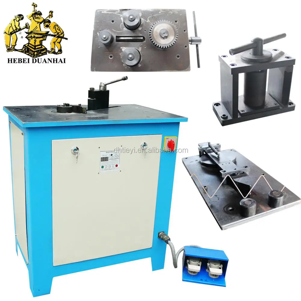 metal craft wrought iron scroll bender machinery