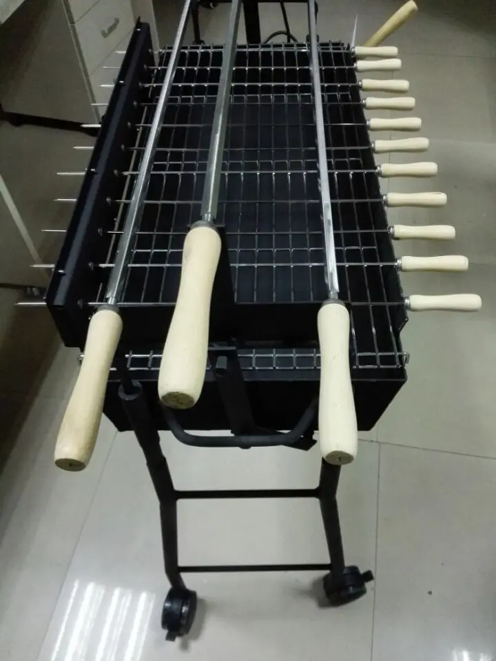 Cyprus Rotisserie Grill Rotary Barbecue Grills Height Adjustable Bbq Grill Charcoal