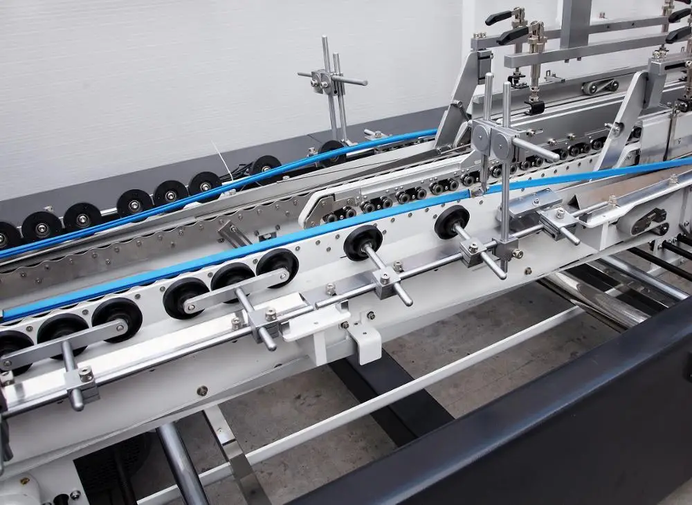 Paper Bag Envelop Automatic Gluing Machine Semi Automatic GK-H800