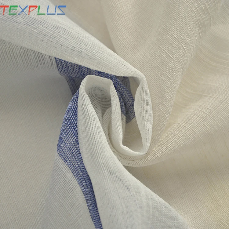 Alibaba supplier latest design multicolor stripe curtain fabric for Europe