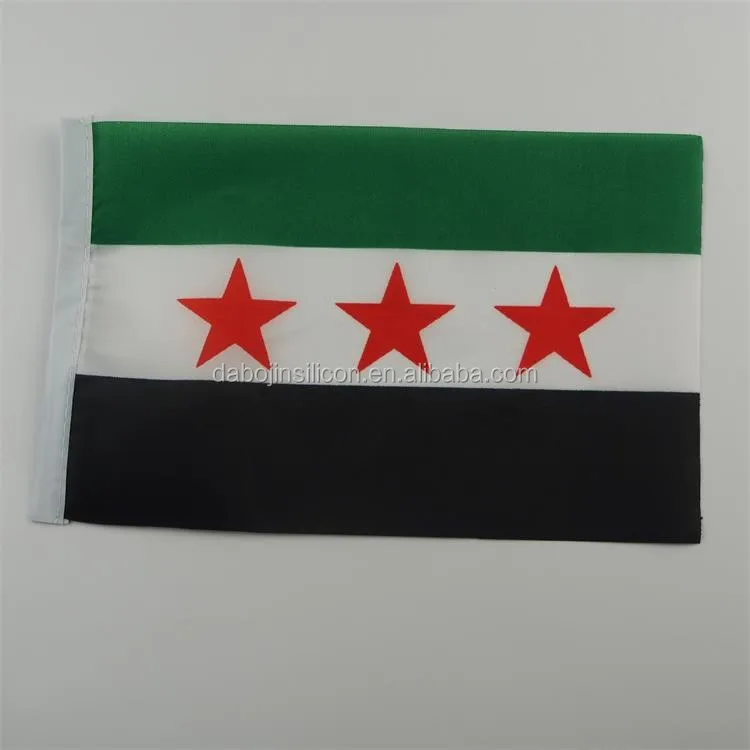 2015 hot sale Syria semaphore flag with all kinds of size