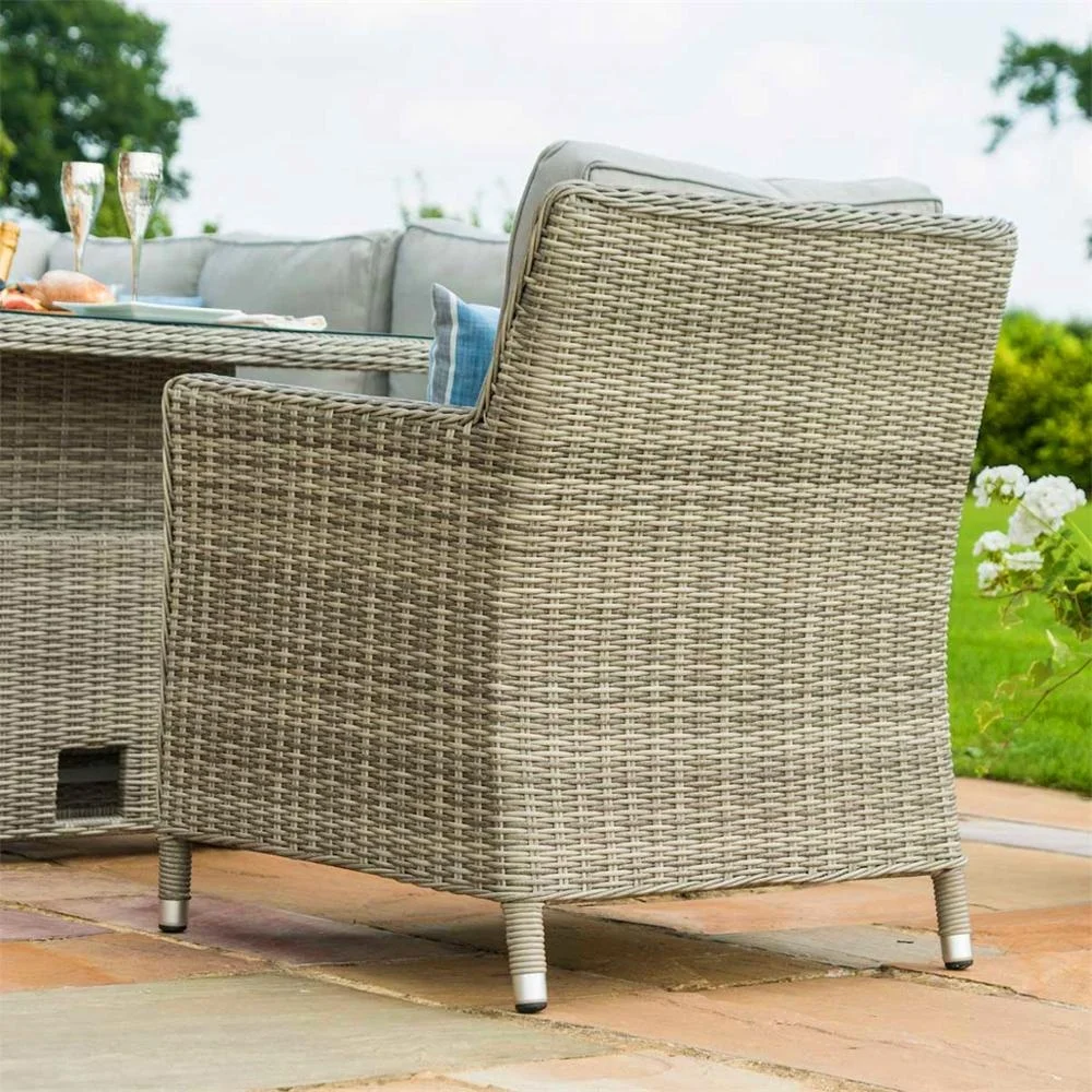 High Quality  Luxury Big Lots  Aluminum Modern Rattan Furniture Outdoor Furniture Garden Sofa Leisure sofa set furniture