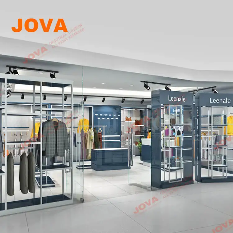 High Quality Retail Clothing Store Design Ideas Modern Tailor Shop For Display Garment