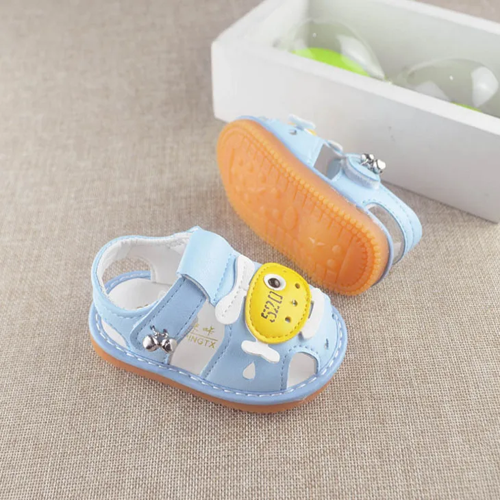 2019 new soft bottom Baotou called shoes baby non-slip toddler shoes summer anti-slip prewalker