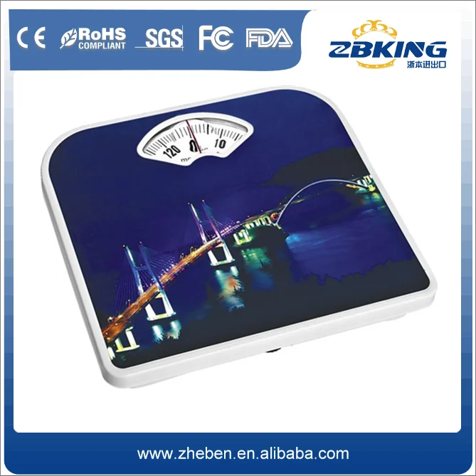 
2021 Cute pattern mechanical bathroom scale from manufacturer 