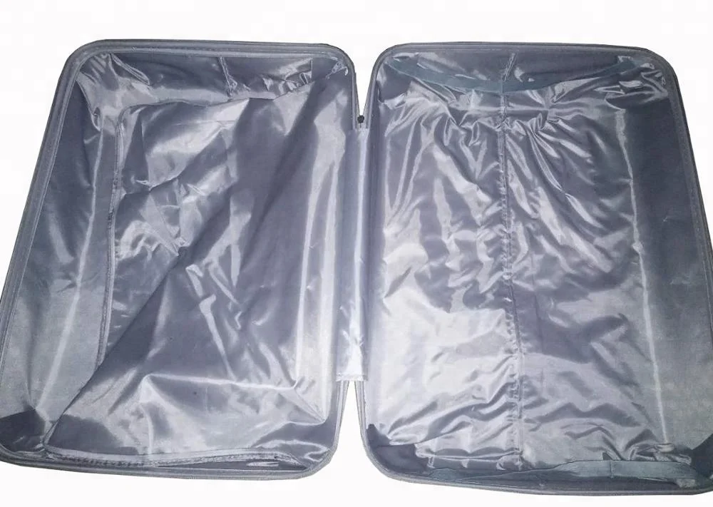 ABS unassembled suitcase semi-finished luggage bag half complete 12pcs luggage set with full accessories