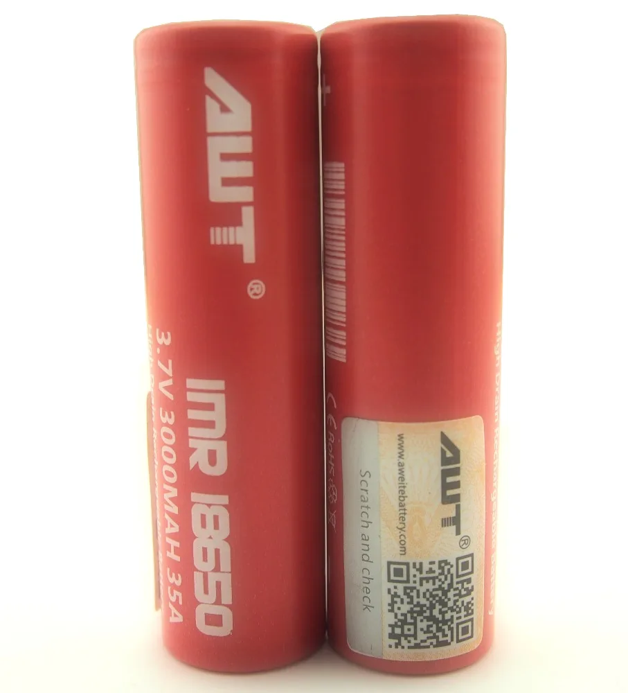 Shenzhen battery manufacturer 18650 3000mah 40a rechargeable battery lithium 3.5v rechargeable battery