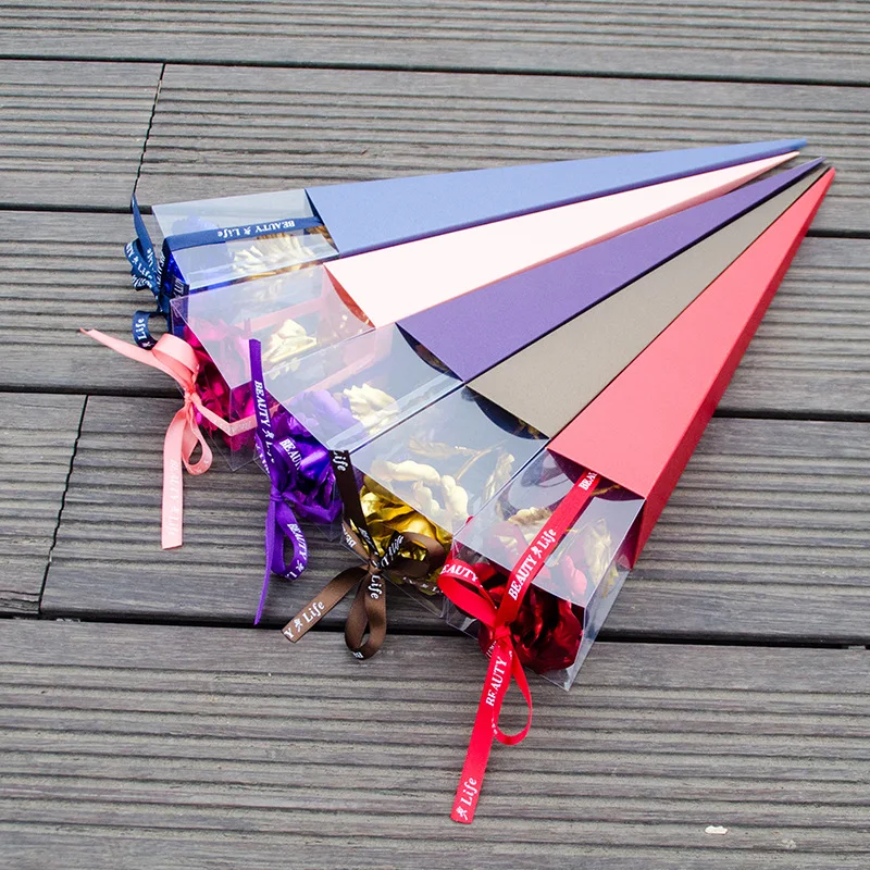 High Quality 24K  Gold Rose Flower Artificial Golden  Valentines Day gift