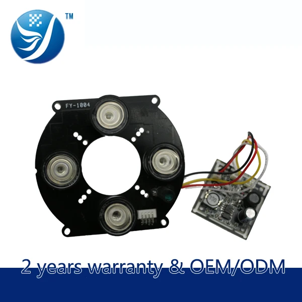 
 Инфракрасный 4-LED массив совета для камеры видеонаблюдения ик совета  