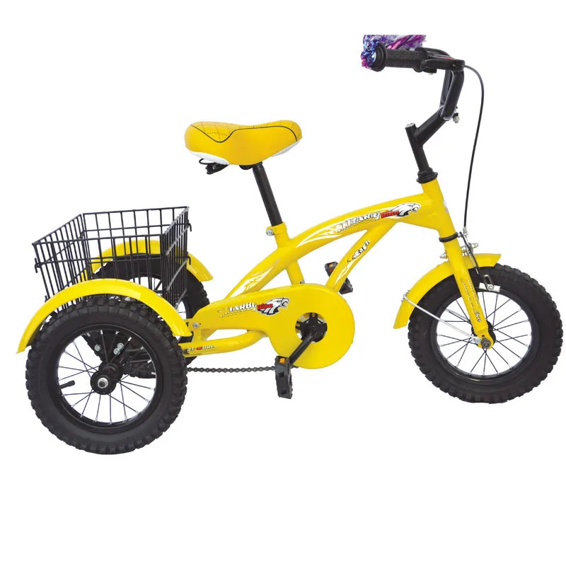 Fashion cheap yellow adult big wheel tricycle/adult tricycle folding/26 inch adult tricycle