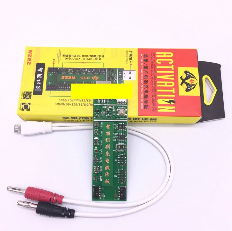 Battery Charging Activation Board Panel with Power Cable Repair Tool for iPhone 7 7+ 6s 6s+ 6 6+ 5