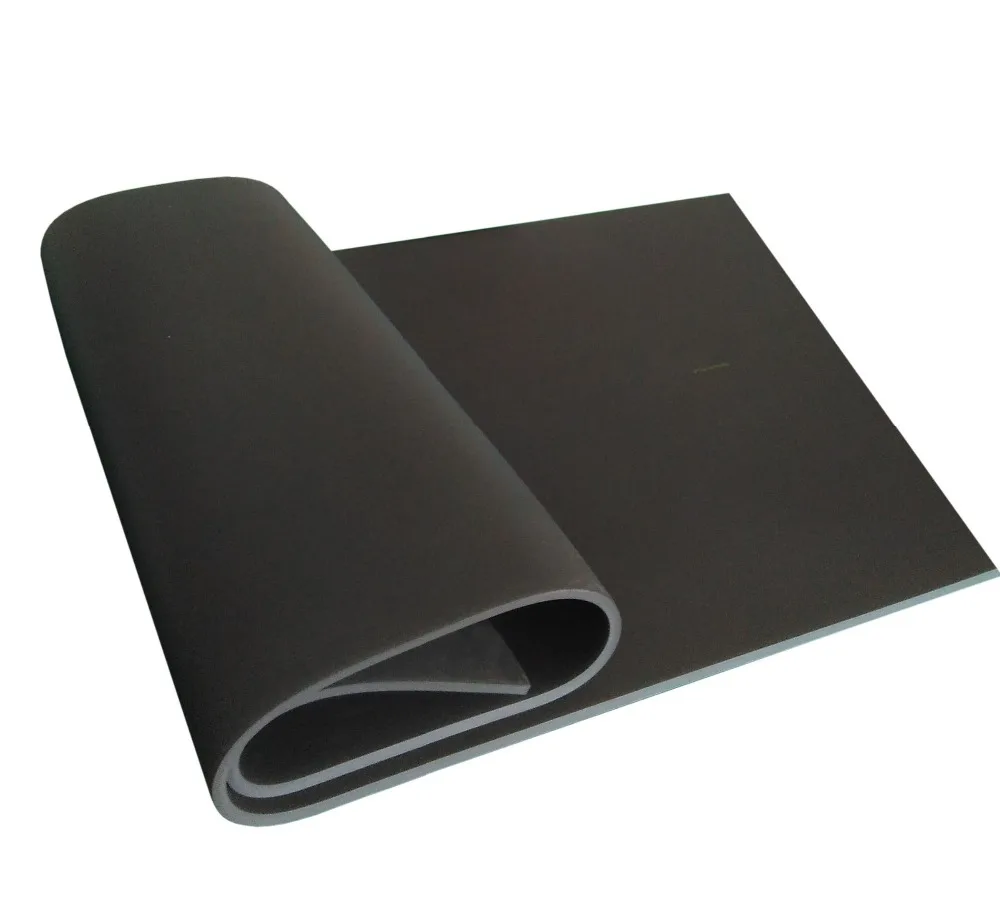 High Temperature Resistant Class 1 Insulation Elastomeric Black Rubber Foam Sheet