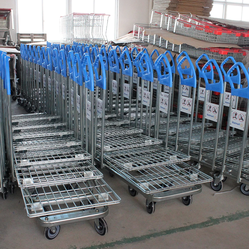 
warehouse hand trolley cart/cargo cart /cargo trolley 