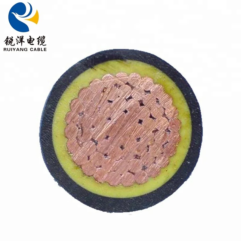 Simple Structure Low Smoke Halogen Free Fire Resistant Cable Electrical Wire 95 sq mm copper cable