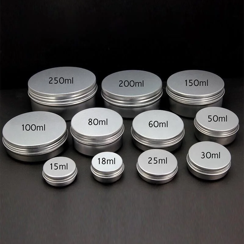 custom logo 10g 30g 50g 60g 120g 250g 500g aluminum inner bamboo jar