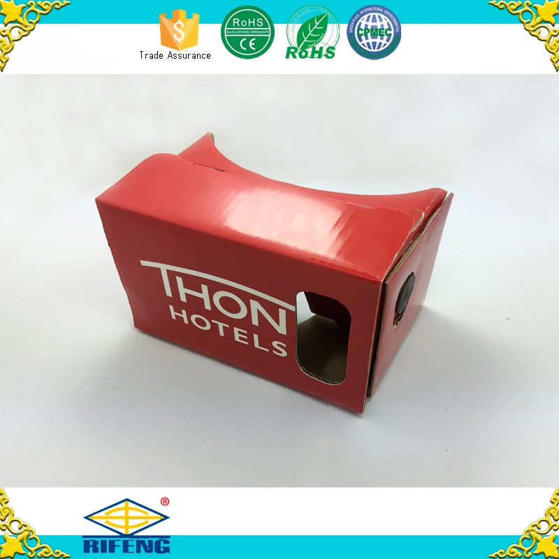 Christmas Cardboard V1, Cheap Cardboard VR Sets, Wholesale  Cardboard Virtual Reality 3d Glasses