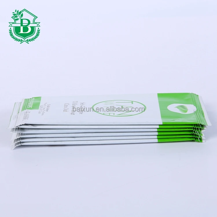 Один пакет карман 1 шт. лимон зубы соску салфетки