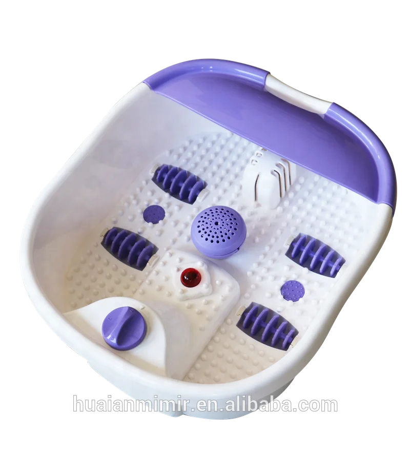 Electric Health Care Bubble Infrared Reflexology Mini Foot Spa Massager