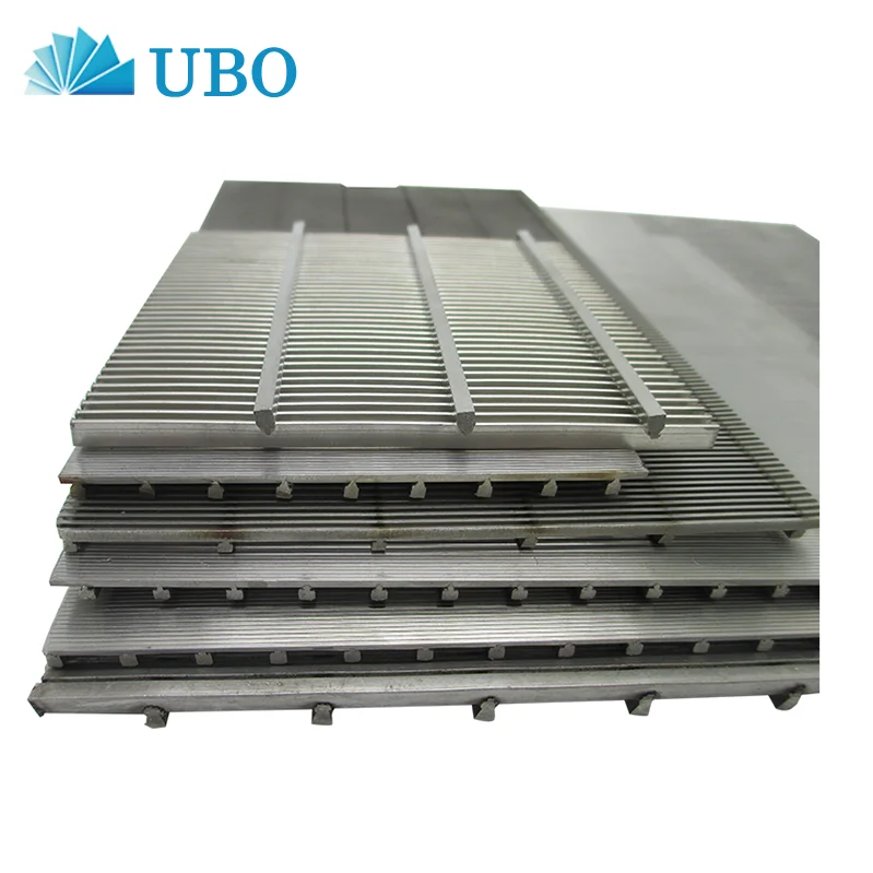 Stainless steel wedge wire screen mesh water filter plate supplier for wastewater treatment