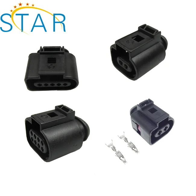 Automotive 3 pin Male Waterproof Connector 1.5 mm Car Connector Plug 1J0973852