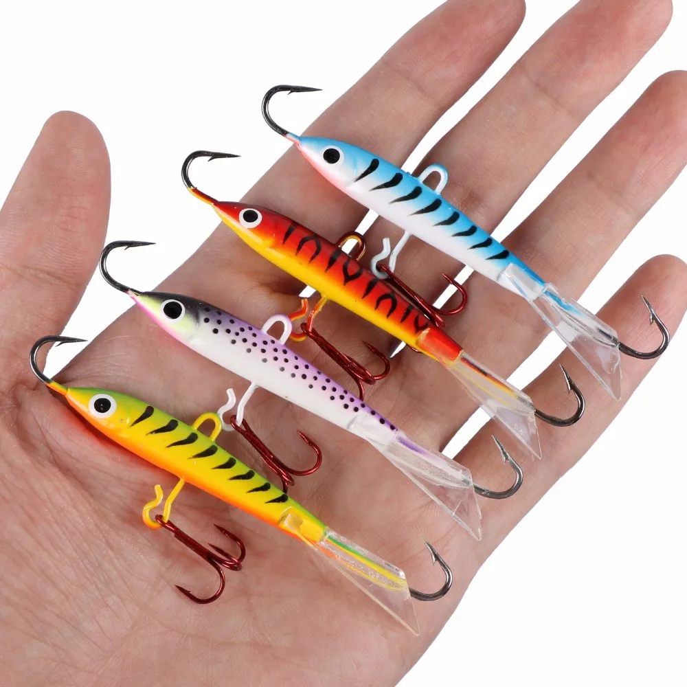 Artificial Bait Ice Sea Fishing Tackle 18.2g/0.64oz  80mm/3.15in Winter Fishing Lure