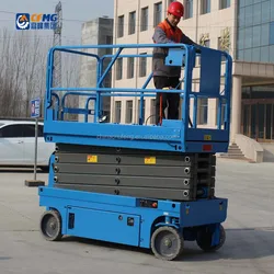 Hydraulic Mobile Elevating Platform Scissor Construction Lifter Electric Ladder Lift