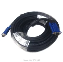 15m 3+6 HD VGA cable monitor cable for PC projector