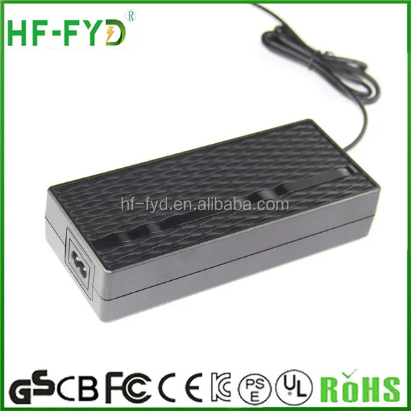 Certificated desktop DC 58.8V 1.5A 2A twisting car dedicated battery chargers with GS CE FCC KC SAA CB ROHS PSE C-TICK etc
