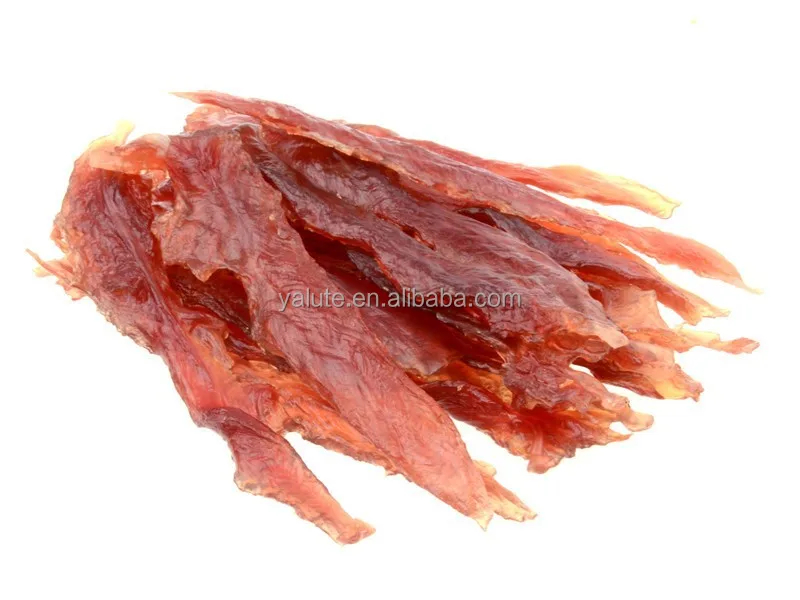 wholesale OEM private label soft duck breast jerky dog pet treats