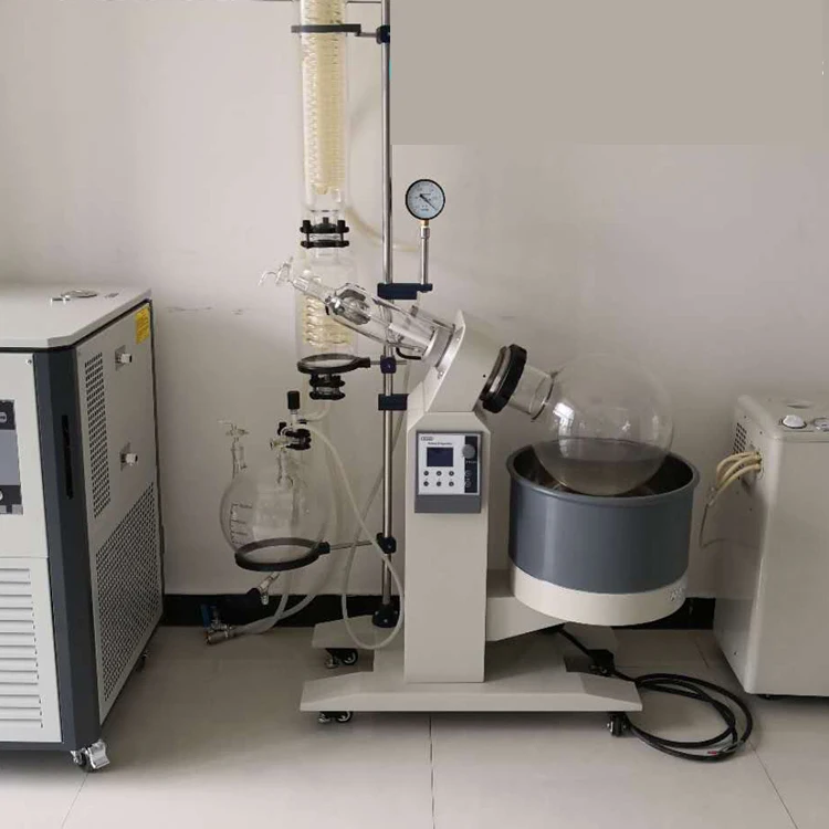 20l Rotovap Price of Rotary Evaporator Extraction Distillation Device Glass Reactor Extraction Equipment