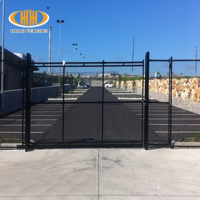 Used 5 foot plastic coated chain link fence for sale