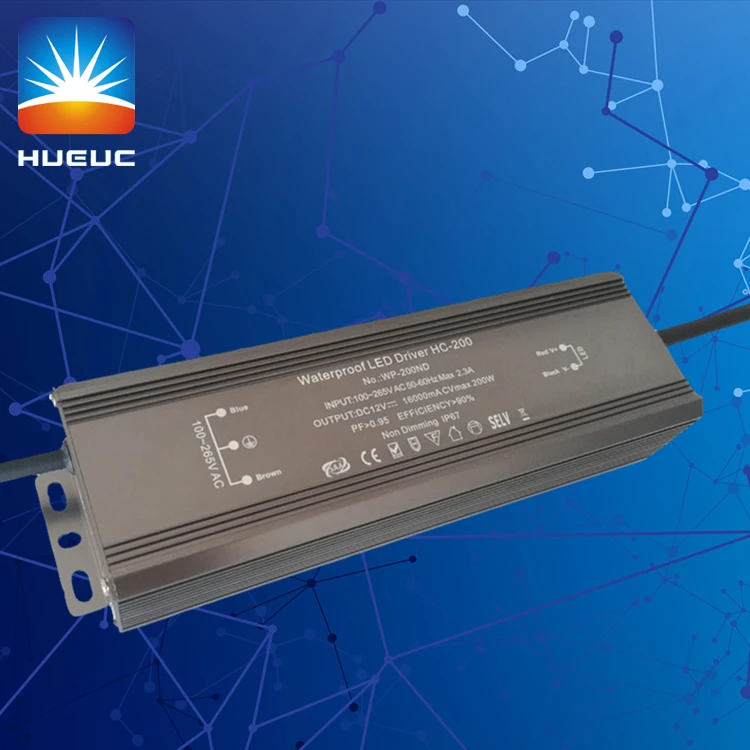 rainproof 1200ma 2000ma isolated led driver 48w