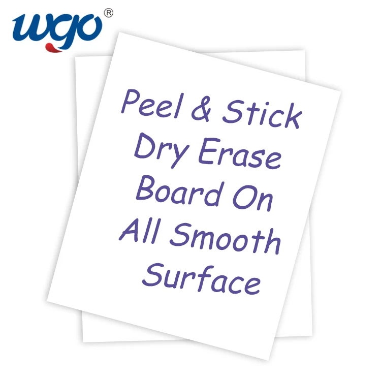 Classroom sticky movable dry erase adhesive school white board to do list note writing pad sticker fridge magnet calender