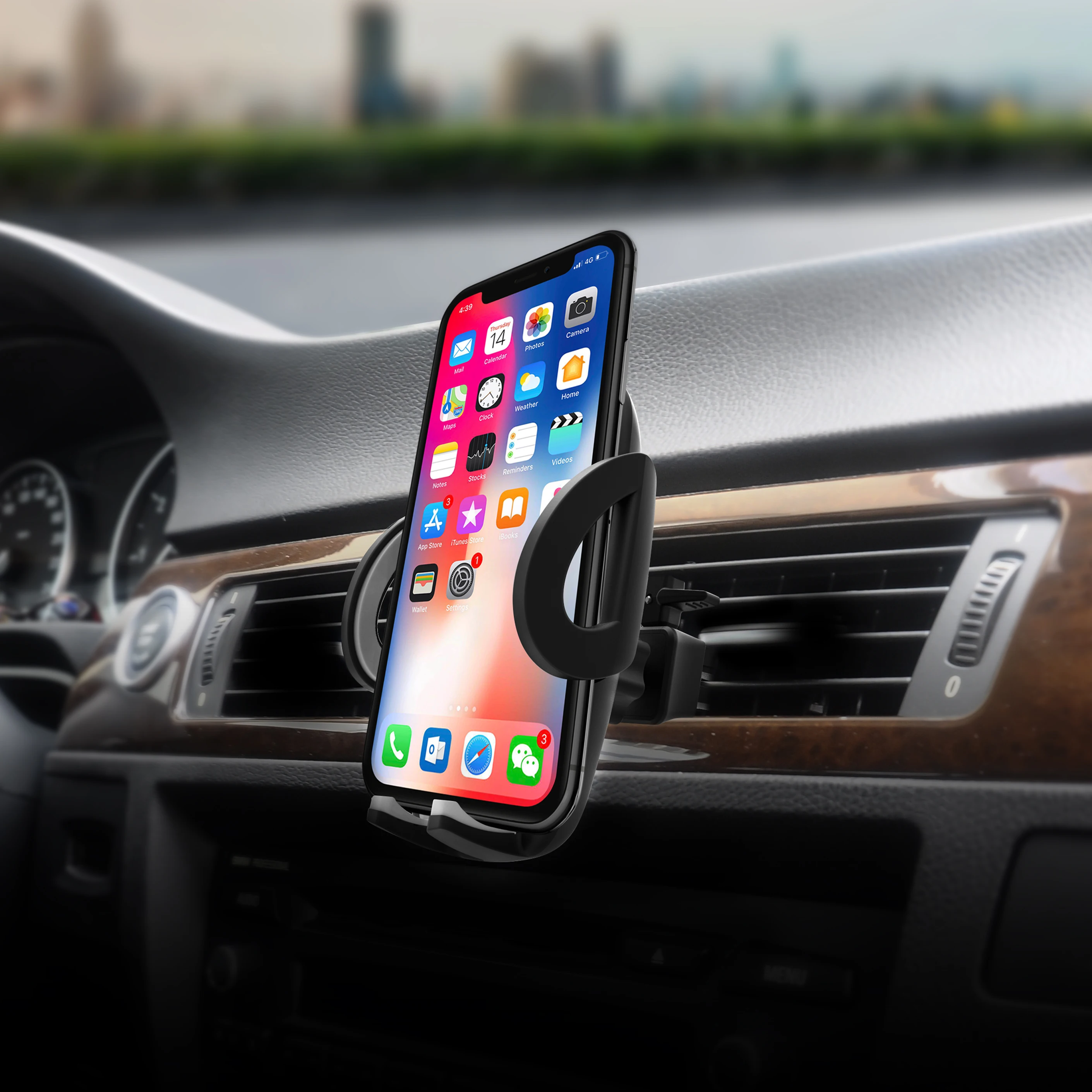 car accessories cell phone holder car phone holder air vent clips