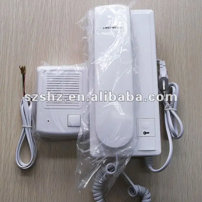 С разблокировкой питания переменного тока аудио домофон