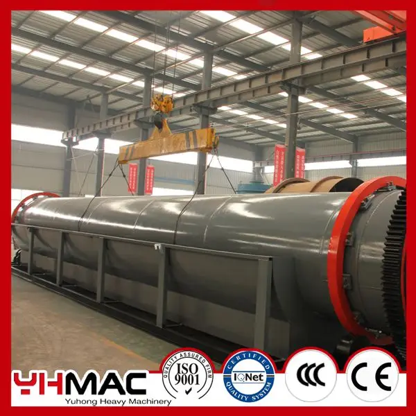 Henan Yuhong Rotary Sand Drum Cooler For Lime, Fertilizer And other Materials