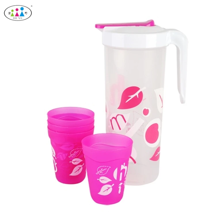 Superior Quality Cups Set Plastic Storage Jug Cheap Tea Cup Sets