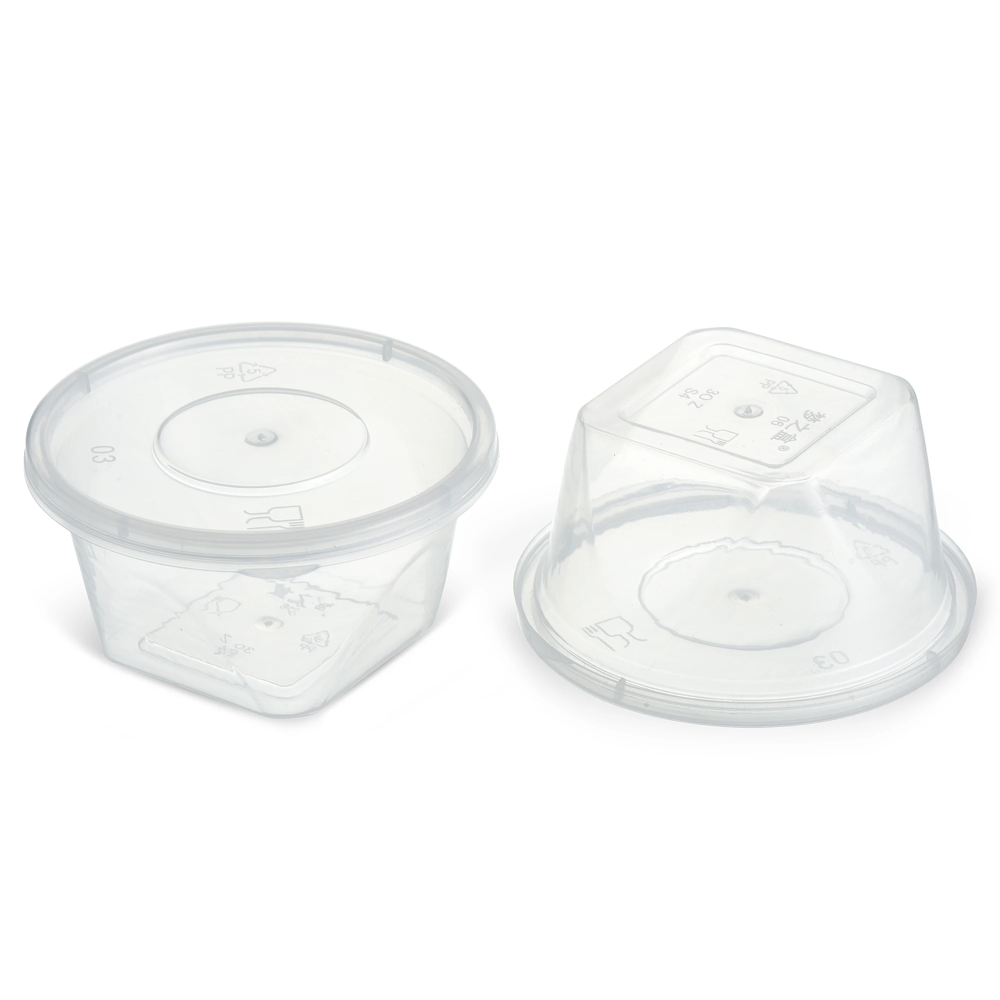 FREE SAMPLEChina cheapest disposable plastic pudding cup