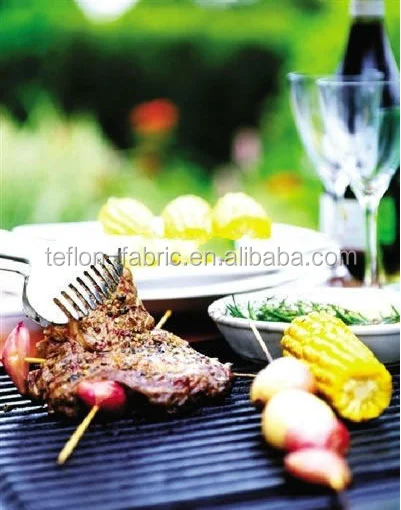 Дешевые легко чистить PFTE ткани ptfe ленты гриль барбекю мат научно разработанная термотрансферной лист передача лист