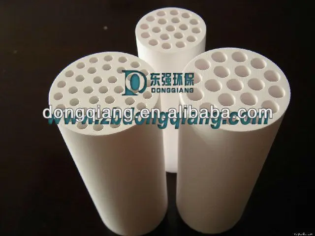 
beer yeast filtration with porous ceramic membrane filter element 